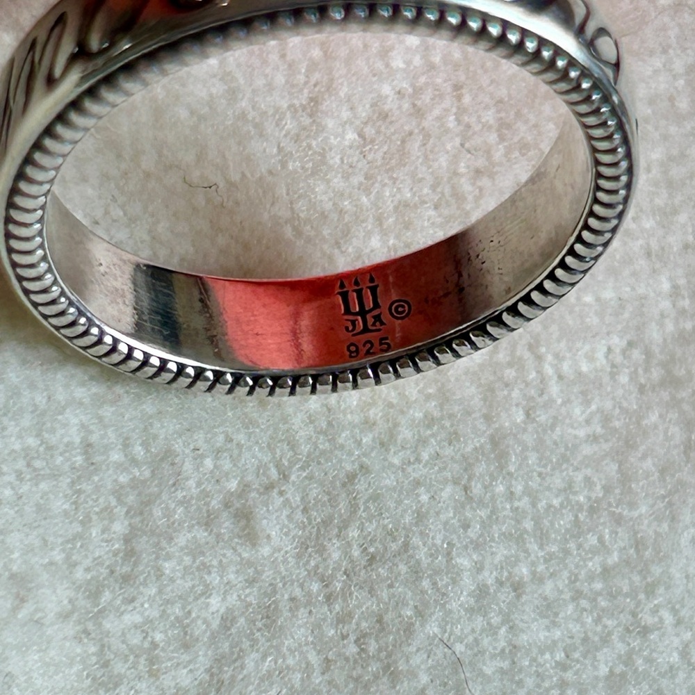 James Avery Sterling Love you to the Moon & Back Ring - Picture 9 of 9